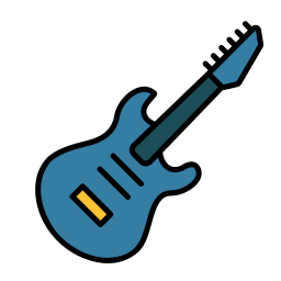 Electric guitar icon