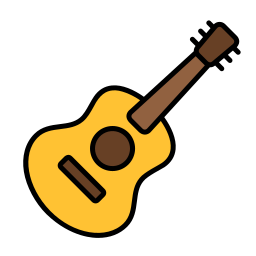 klassische gitarre icon