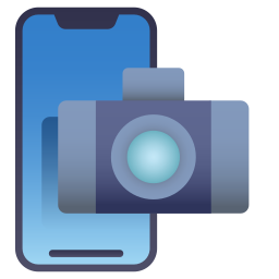Mobile camera icon
