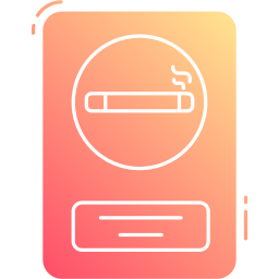 zone fumeur Icône