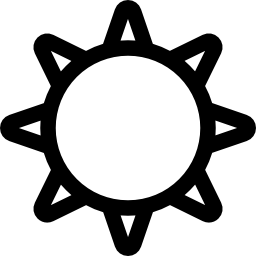 Sun icon