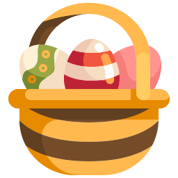 huevos de pascua icono