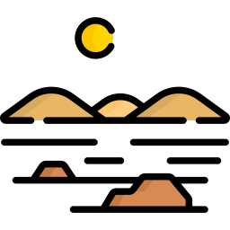 deserto Ícone