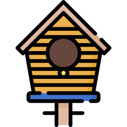 casa del pájaro icono