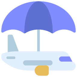 Travel insurance icon
