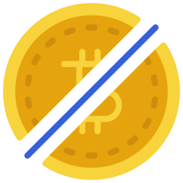 crittografia bitcoin icona
