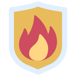 prévention d'incendies Icône