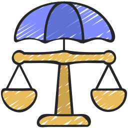 Law scale icon