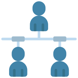 réseau de personnes Icône