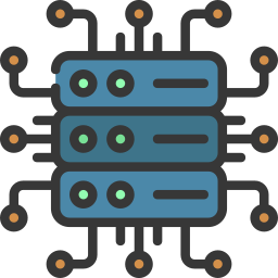 integración de tecnología icono