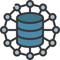 data netwerk icoon