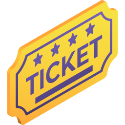 ticket icoon