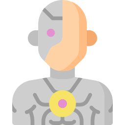 cyborg ikona