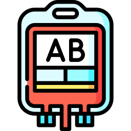 혈액형 ab icon