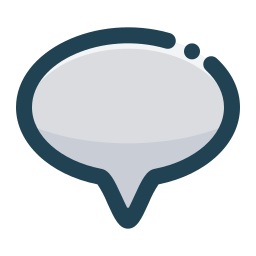 Speech bubble icon