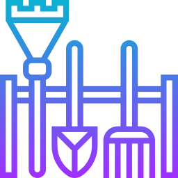 Garden tools icon