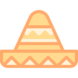 Mexican hat icon