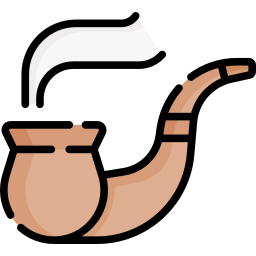 Smoking pipe icon