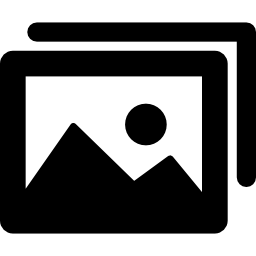 symbole d'interface d'images Icône