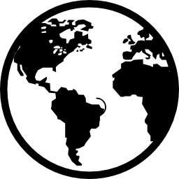 Earth globe tool icon