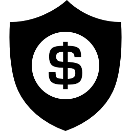 Money security save shield icon