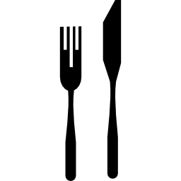 Cutlery for fish icon