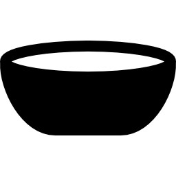 Rounded bowl icon