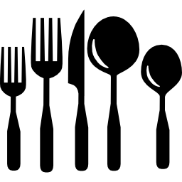 Cutlery set icon