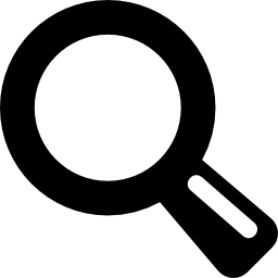 Searching interface symbol of magnifier icon
