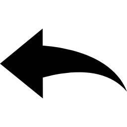 검은 색 왼쪽 화살표 icon