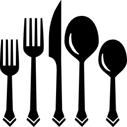 Cutlery kitchen set icon