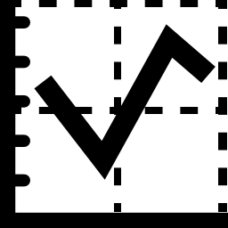 variante gráfica empresarial icono