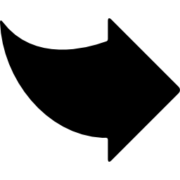 schwarzer rechtspfeil icon