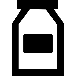 Dentist drugs container icon