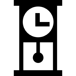 orologio antico icona