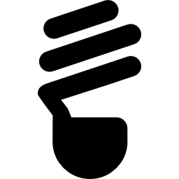 simbolo interfaccia lampada icona