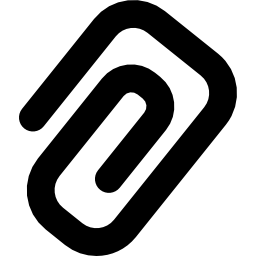 adjuntar símbolo de interfaz de un clip icono