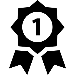 medaille für den ersten platz icon