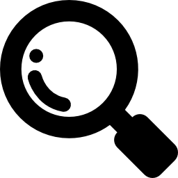 Search optical symbol icon