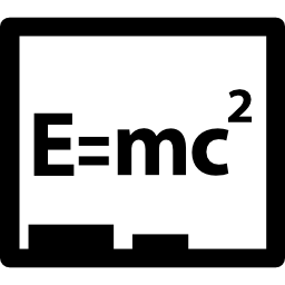 fórmula física icono