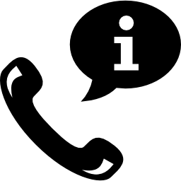 callcenterservice voor informatie icoon