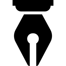 punta de pluma icono