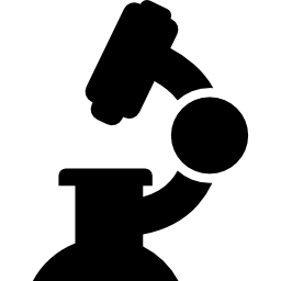strumento microscopio icona