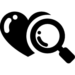 Medical heart scan icon