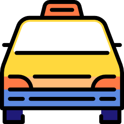 minibus taxi Icône
