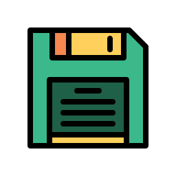 Floppy disc icon