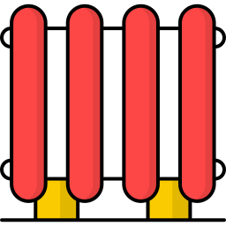 Central heating icon