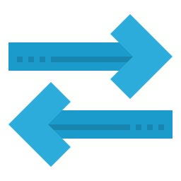 Left and right icon