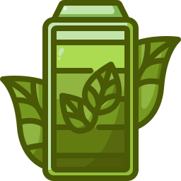 Eco battery icon