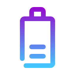 Battery status icon